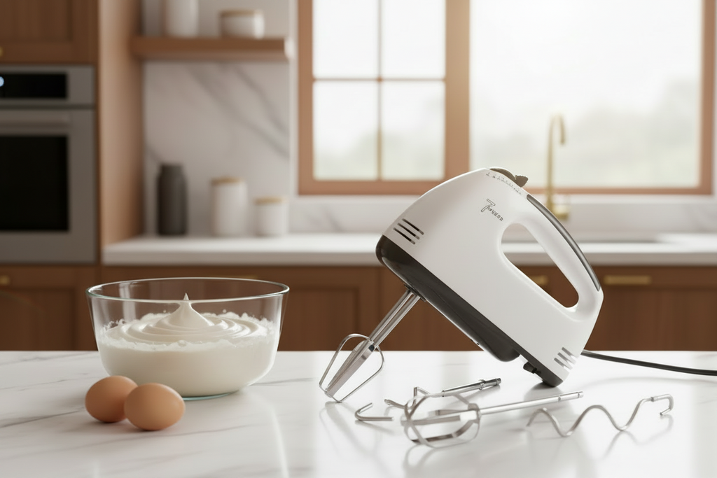 Compact Hand Electric Mixerblender For Whippingmixing With Attachments