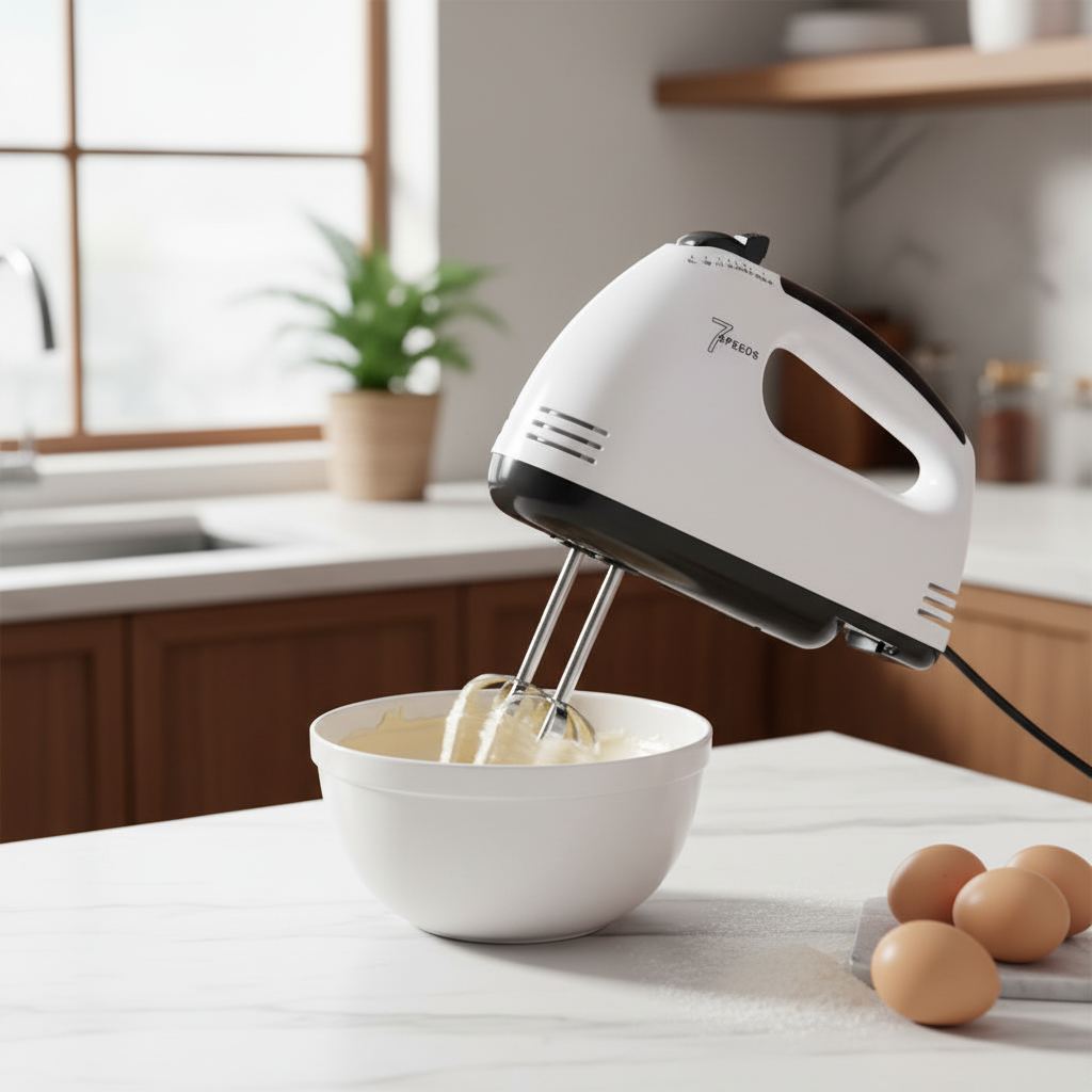 Compact Hand Electric Mixerblender For Whippingmixing With Attachments